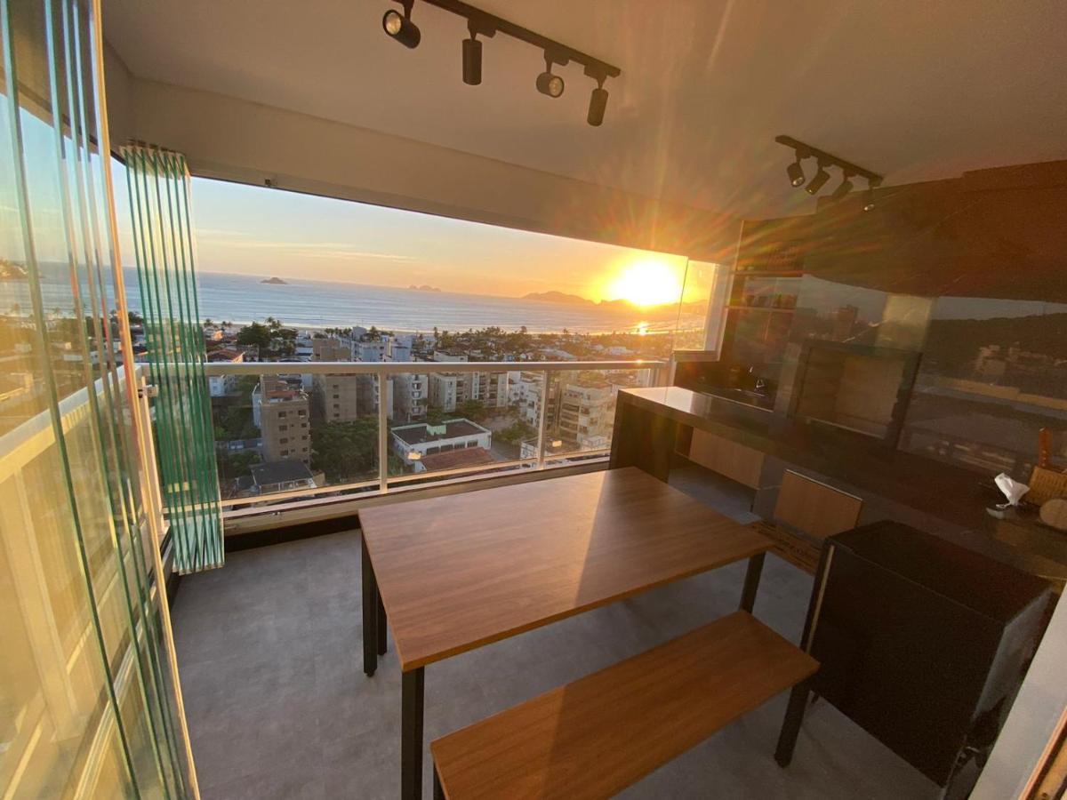Apto 15º Andar - Varanda Vista Mar - Enseada Lägenhet Guarujá Exteriör bild